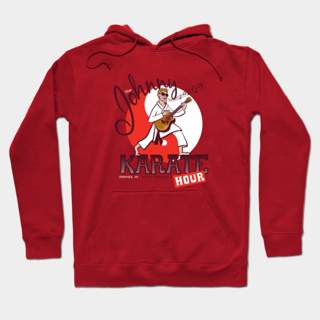 The Johnny Karate Hour Hoodie by DoodleHeadDee